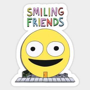 Smiling Friends Sticker